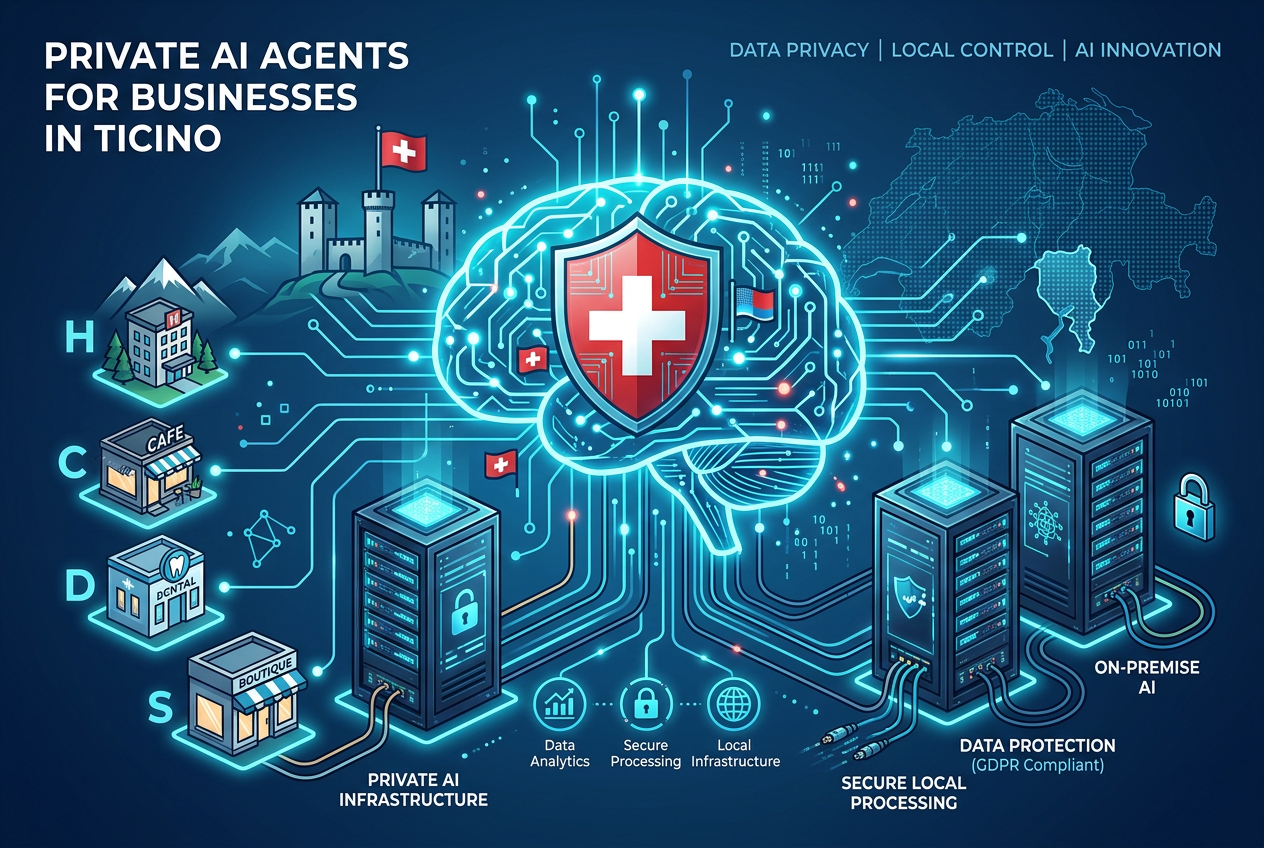 Agenti AI Privati per Aziende in Ticino: guida pratica all'adozione